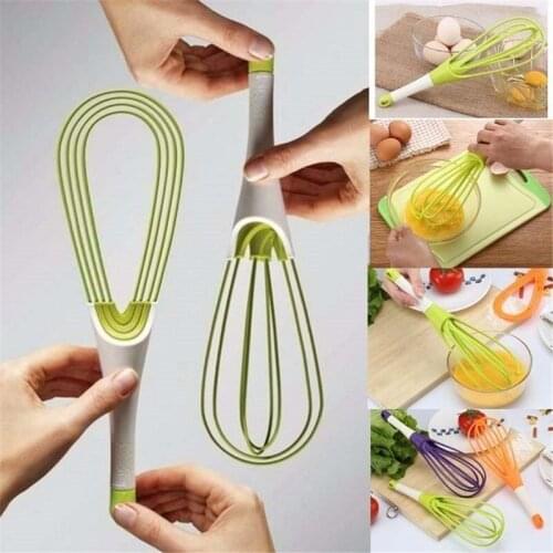 Food Grade Silicone Manual Whisk Egg Whisk Stainless Steel Handle Hand Soap Cream Butter Cake Stirrer Cooking Utensils