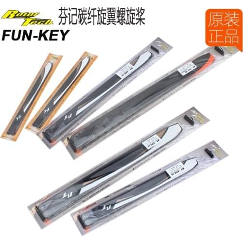 RT Rotor Tech RC Helicopter Parts Carbon Fiber Main Blades 560mm 580mm 610mm 690mm 700mm 710mm 760mm Propellers