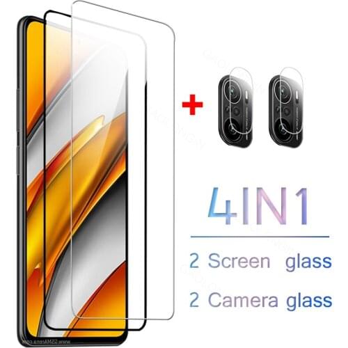 Camera protector glass for xiaomi poco f3 screen tempered glass for xiaomi f3 poco f3 f 3 x3 pro x3nfc hd screen protective glas