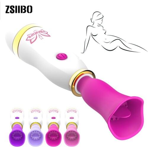 12 Speed Tongue Vibrator Clitoris Lick Stimulator butt plug Silicone Massager toys for adults vibrator Sex toys for women shop