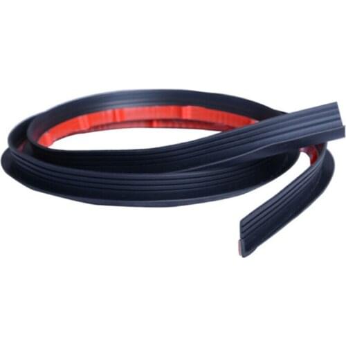 2M Car Sealing Strip Seal Strip V Shape Car Sealing Strip Auto Rubber Side Window Filler Noise Insulation Weatherstrip Sealant