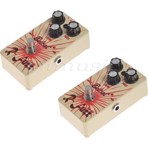 2Pcs Belcat Fuzz Tone FUZ-510 Pedal Ture Bypass for Guitar