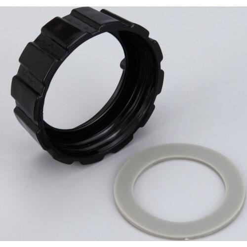 2pcs/set Blender Base Bottom Cap with Sealing Gasket Fit for Hamilton Beach Blender Black Kitchen Blender Parts Replacement