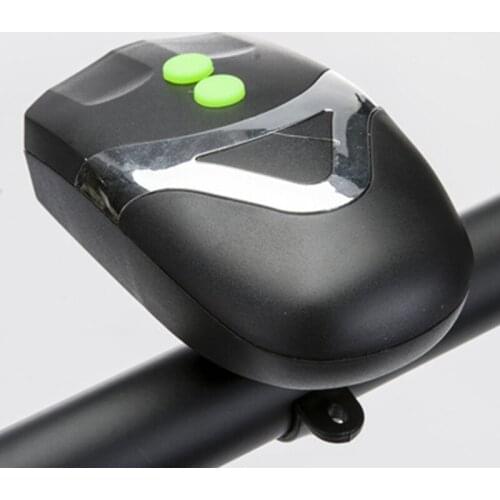 2 in 1 Bike Front Light Horn 3 LED Waterproof Front Light 3 Lighting Modes 80db for All Mountain & Road Bike ASD88