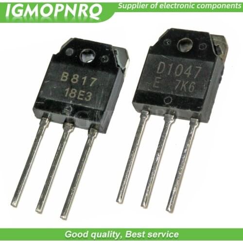 5pairs 2SB817 2SD1047 TO-3P ( 5pcs B887 + 5pcs D1047 ) TO3P IGMOPNRQ