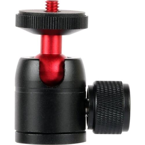 DSLR Camera Accessories Mini Tripod Ball Head 360 Swivel Ballhead with 1/4"Screw Mount Stand Holder Bracket Adapter Support