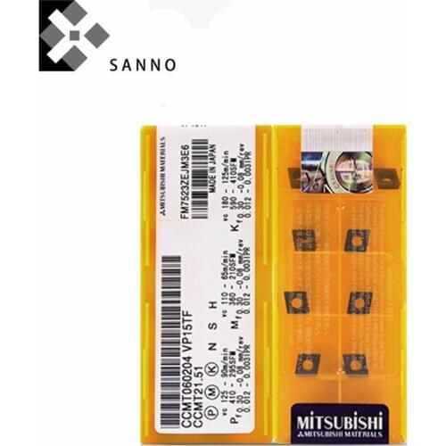 Free shipping CCMT060204 / CCMT060208 VP15TF / US735 cnc carbide turning inserts lathe cutting tool blade carbide tips