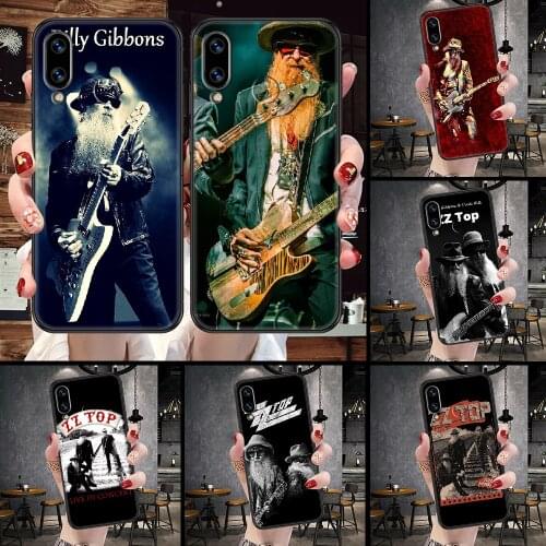 Dusty Hill ZZ Top Phone Case For Huawei Honor 6A 7A 7C 8A 8X 8 9 9X 10 10i 20 Lite Pro black trend coque soft cover silicone