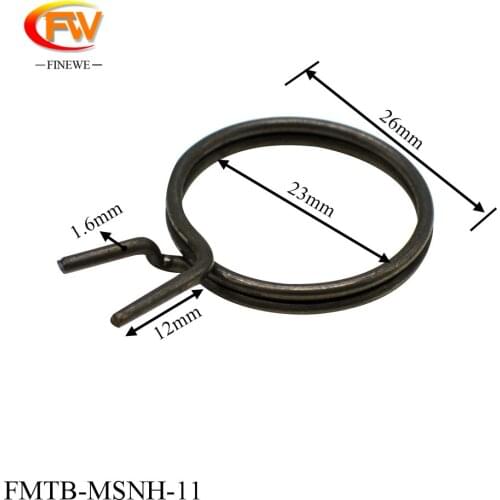 FINEWE 5pcs/lot 1.5-1.6mm wire spring steel door lock spring lever return spring electronic locks handle anti-theft door spring