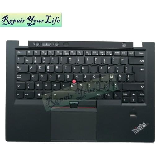 X1 Carbon 1st Gen 2013 laptop keyboard for Lenovo Thinkpad Carbon X1 Gen 1 1st BE keyboard backlit Palmrest TOP Case 00HT006