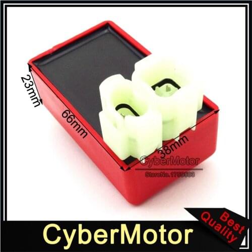 Red 6 Pin AC Ignition CDI Box For Chinese GY6 50cc 125cc 150cc Engine Moped Scooter ATV Quad Buggy Go Kart