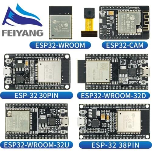 10PCS ESP32 Development Board WiFi+Bluetooth Ultra-Low Power Consumption Dual Core ESP-32 ESP-32S ESP 32 ESP32-CAM ESP-WROOM-32