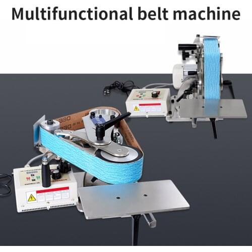 Multifunctional Industrial Grade Small Belt Sanding Machine 220V/750W Angle Grinder Polishing And Grinding Tools
