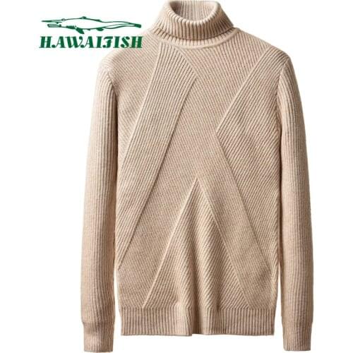 Mens sweater 2021 trtleneck sweater men autumn winter 2021 new Korean youth sweater mens pure color pullover brand clothing