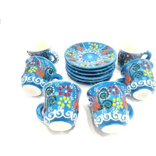 Ceramic Cup Set, Ceramic Espresso/English Coffee Cup Set, Christmas Gift, Gift for Home, gift For Her, Gift For Mom/Mother