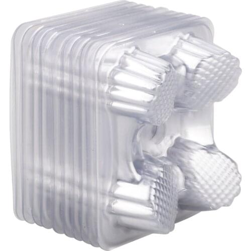 50pcs Plant Support Cradle Plastic Melon Watermelon Pumpkin Prevents Rotting Transparent Protector Cages Gardening Tools