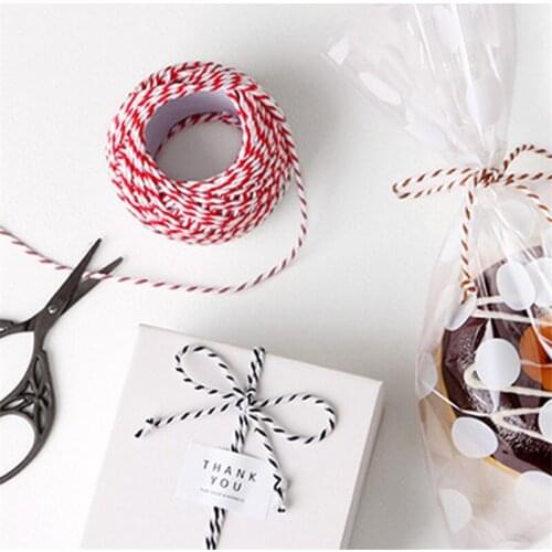 18m Three Stranded Rope Household DIY Gift Box Packaging String Home Party Toy Bread Cord