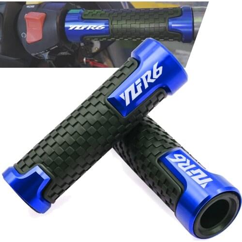 7/8" 22mm For yamaha YZF R6 1999 2000 2001 2002-2013 2014 2015 2016 2017 2018 2019 Motorcycle Handle Grips Racing Handlebar Grip