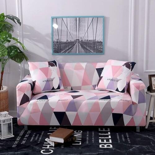 Floral Printing Stretch Elastic sofa cover cotton sofa towel Slip-resistant sofa covers for living room fully-wrapped anti-dust