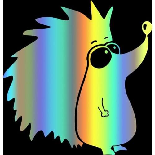 S51019 Various Sizes/Colors Car Stickers Vinyl Decal Hedgehog Motorcycle Decorative Accessories Creative Waterproof