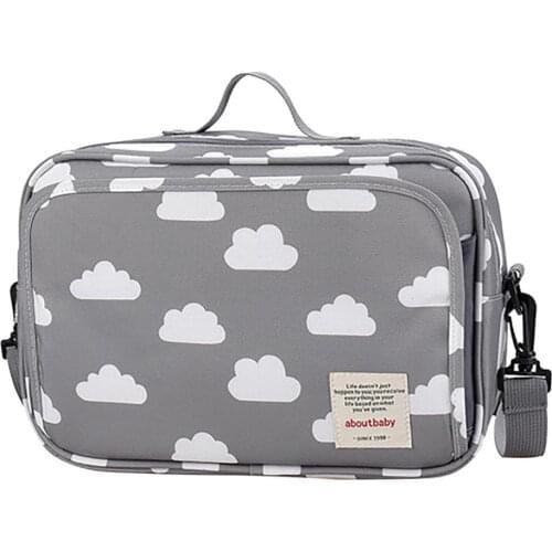 Diaper Bag Baby Stroller Bag Organizer Bag Multifunctional Nappy Nursing Mommy Waterproof Polyester Baby Diaper Bag for Babies