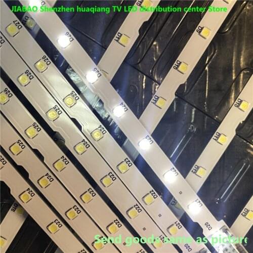 LED strip 38leds For Samsung AOT_49_NU7300_NU7100_2X38_3030C BN61-15483A LM41-00557A UE49NU7140 UE49NU7100 UE49NU7120 UE49NU7670