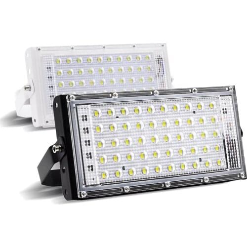 LED flood light 50W perfect power flood light colorful street light 220V 240V waterproof landscape lighting IP65 led spotlight