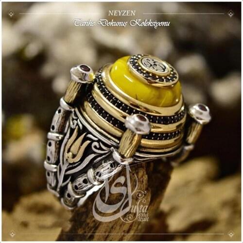 NEYZEN ÖZELLEŞTİRİLMİŞ GÜMÜŞ YÜZÜK