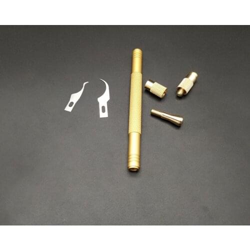 WYLIE Professional Glue Removing Knife BGA CPU Chip IC Glue Remover Cleaning Tool Scraping Pry Blade Double-Headed Handle