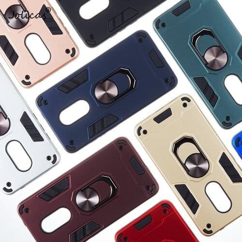 Magnetic Finger Ring Holder Protective Phones For armor Redmi Note 4 Capa sFor Xiaomi Redmi cellular Note 4X PC + TPU Shell