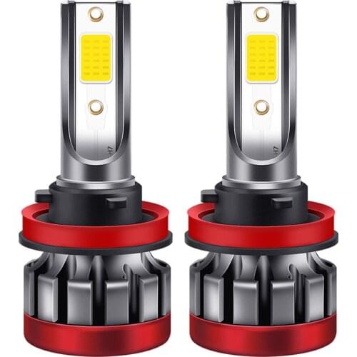 3000K Yellow For Cars Fog Light 3000LM Super Bright Blue Headlights 2Pcs 30W 2 Pack H8/H11 Halogen Replacement Conversion Kit