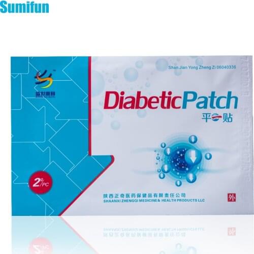 4Bags Diabetes Patch Chinese Natural Herbal Medications Treatment Cure Diabetes Reduce High Blood Sugar Product D0867