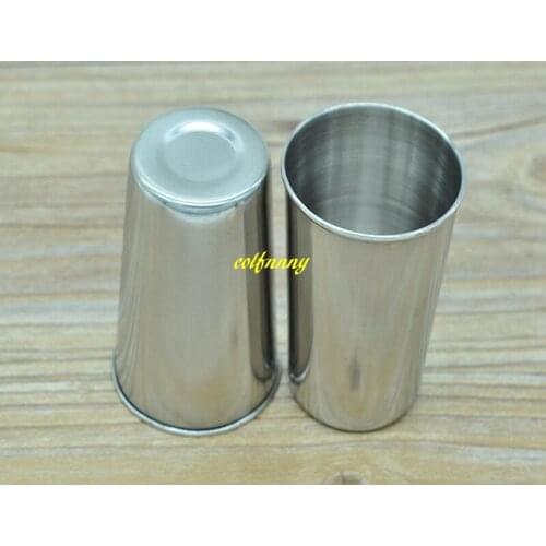 500pcs/lot FAST shipping 180ml Stainless Steel Cups Wine Beer Coffee Whiskey Mugs Outdoor Travel Cup