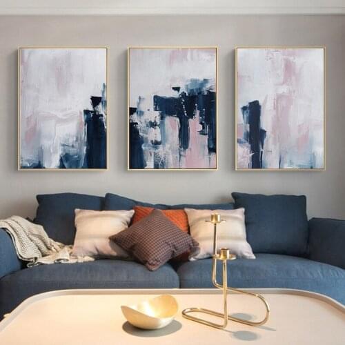 Abstract Artwork Poster Canvas Art Painting Nordic Wall Art Modern Minimalist Home Decor Poster and Print for Dormitory Design