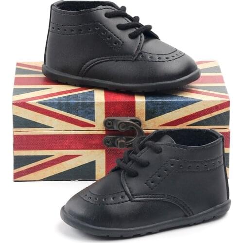 Baby Shoes Boys Girls Fashion Sports 0-6-12 Month Prewalker for Newborn Soft Sole PUFirst Walkers