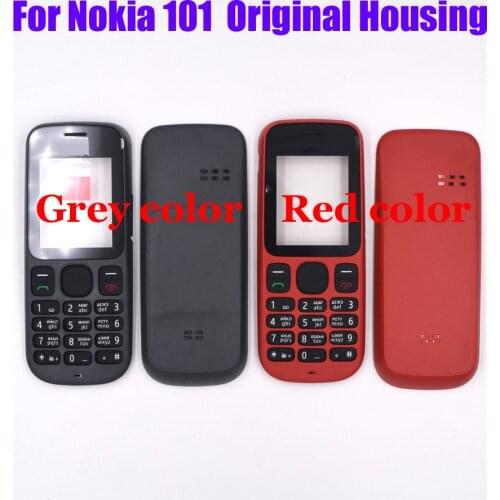 For Nokia 101 1010 New original Mobile phone housing Russian keypad replace cover case