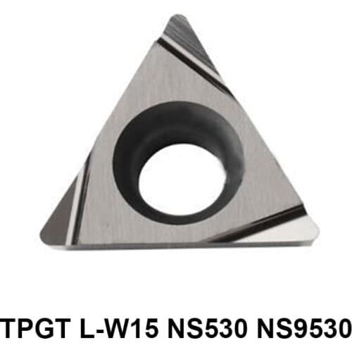 Original TPGT110204L-W15 TPGT110304L-W15 TPGT130304L-W15 NS530 TPGT16T304L-W15 NS9530 Carbide Inserts Turning Tools CNC