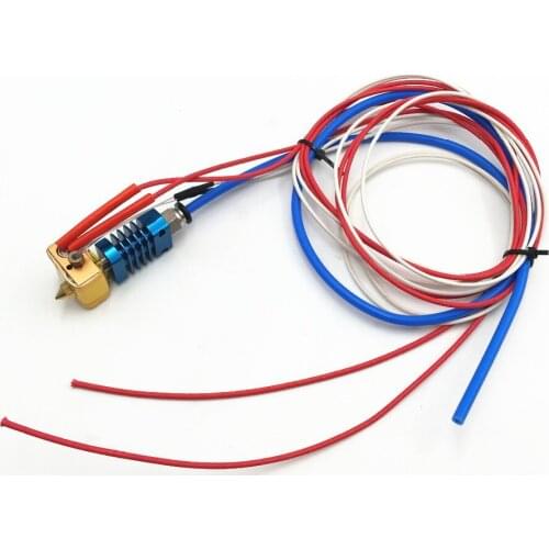 1Set 0.4MM Nozzle MK10 hotend kit With M3 Stud Thermistor cr-10 3D printer extruder kit for DIY Creality 3D printer