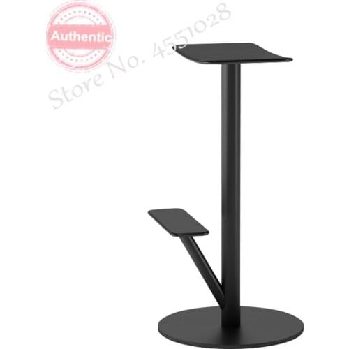 North Bar Stool Iron Bar Stool Coffee Shop High Chair Household Metal Dining Chair Nail Table Stools 42/62cm Multicolor