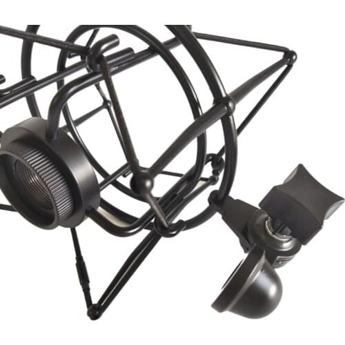 2021 New Microphone Metal Shock Mount Bracket Spider Shockproof Suspension Mic Holder Clip Bracket,Great Performance