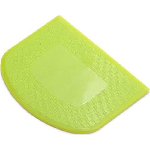Multipurpose Food Scrapper Mesh Cream Plastic Scraper Flexible Bread Dough Cake Scrapper Kitchen Tool Baking Utensil