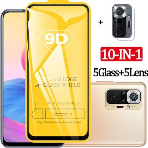 Free Shipping, for xiaomi redmi note10 pro szklo Xioami note 10 Screen Protector redmi note 10pro Lens Film note-10-pro Glass