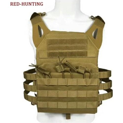 New Type Hunting Vest Amphibious Multi Pockets Military Plate Carrier Tactical Vest Airsoft Paintball Combat Molle Vest