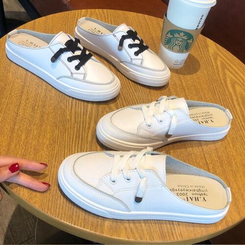 Women PU Leather Shoes Comfy Platform Flat Sole Ladies Casual Soft Big Toe Foot Correction Sandal Orthopedic Bunion Corrector