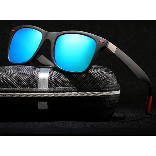 Ansuni Classic Polarized Sunglasses Men Women Brand Design Driving Square Frame Sun Glasses Male Goggle UV400 Gafas De Sol