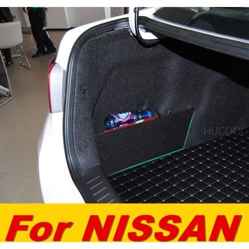 For NISSAN sentra 2012-20 trunk storage baffle storage partition storage box