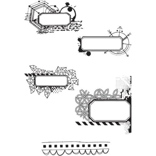 Background Transparent Clear Stamp for DIY scrapbooking/Card Making C312