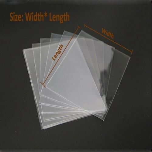 2018 New Limited S Clear Cellophane Bags 4x6cm Transparent Opp Cosmetic Plastic Packing Bag Gift Candy Tools Flat Pocket