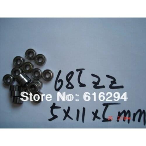 685zz deep groove ball bearing 5 * 11 *5 20PCS 685ZZ bearing free shipping