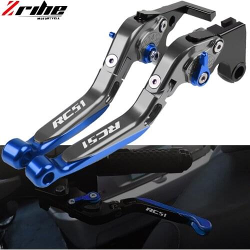 Motorcycle Accessories CNC Aliuminum Adjustable Brake Clutch Lever Handlebar FOR HONDA RC51/RVT1000SP-1/SP-2 2000 2001 2002-2006